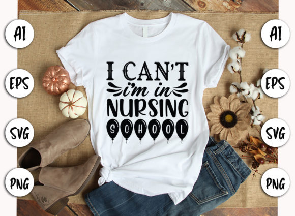 Nurse T-shirt Design 10: Graphics for Crafts and Branding