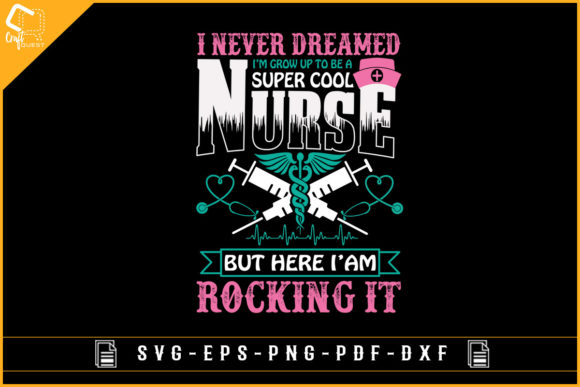 Nurse T-shirt Design Sublimation Nurses
