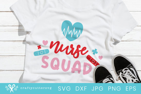 Nursing Squad Healthcare Workers Support T-Shirt Graphics