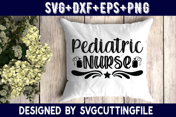 Pediatric Nurse Embroidery Design