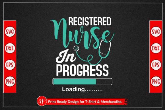Registered Nurse in Progress Graphics